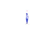 Love is in the air, a Decorative Illustration by Knysh Ksenya (Thumbnail 6 of 6)