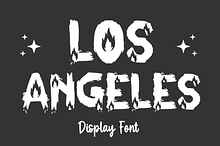 Los Angeles - Brush Font Types