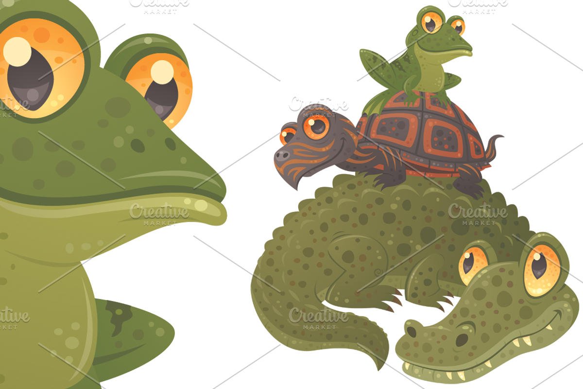 Swamp Squad, an Animal Illustration by Schwegel Illustration