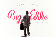 Big Eddie Script Typeface, a Script Font by SmartDesigns (Thumbnail 1 of 7)