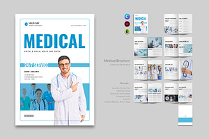 Medical Brochure Template, a Brochure Template by ElvinPrint