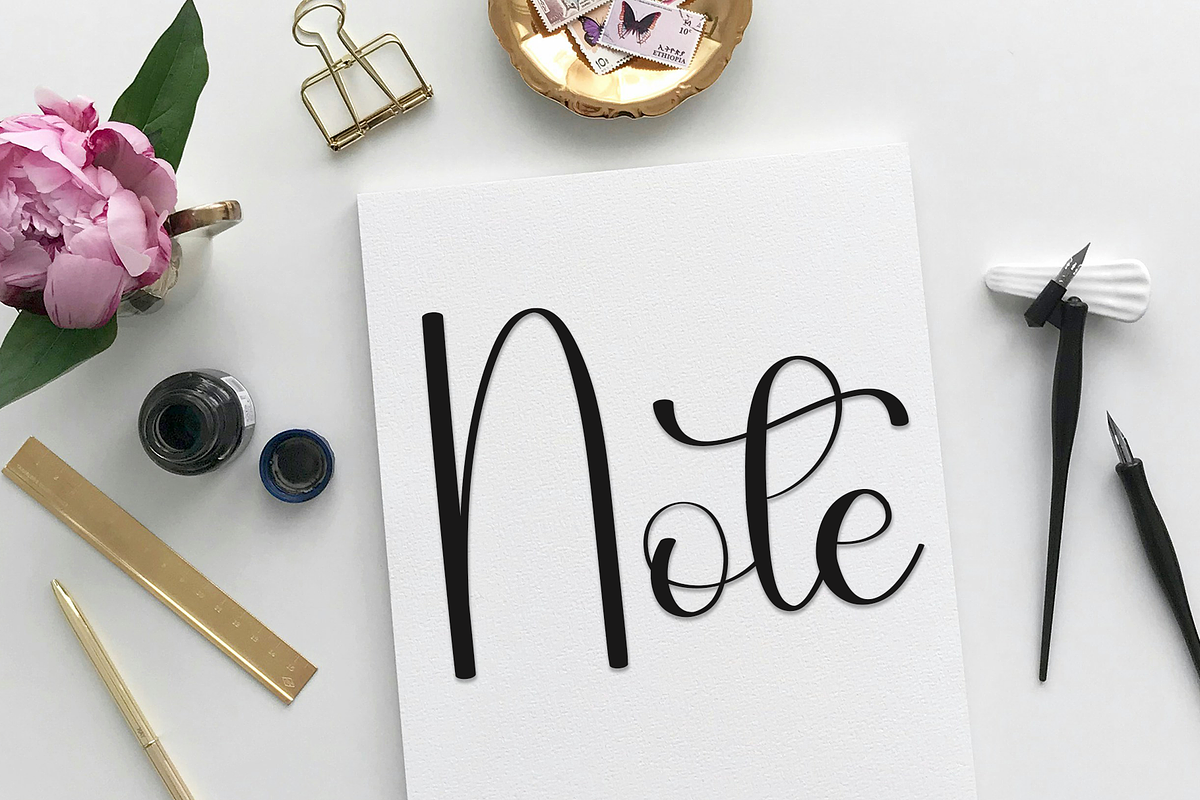 Angelina Signature, a Handwritten Font by FreshTypeINK (Photo 4 of 8)