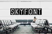 Skyfont Font Family - Sans Serif, a Sans Serif Font by RC graphics (Thumbnail 1 of 6)