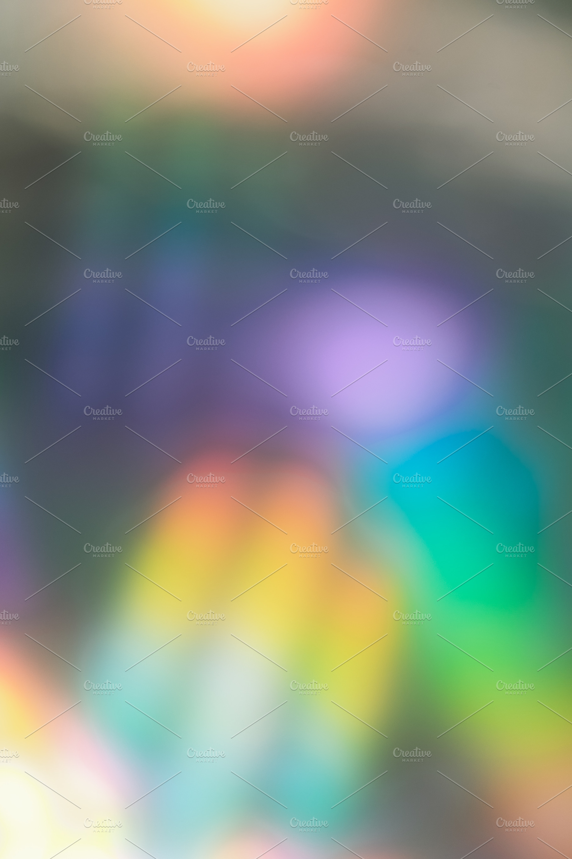 Soft pastel holographic abstract pas, an Abstract Photo by Edalin's Store