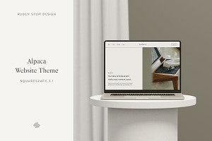 Alpaca Squarespace 7.1 Website Theme