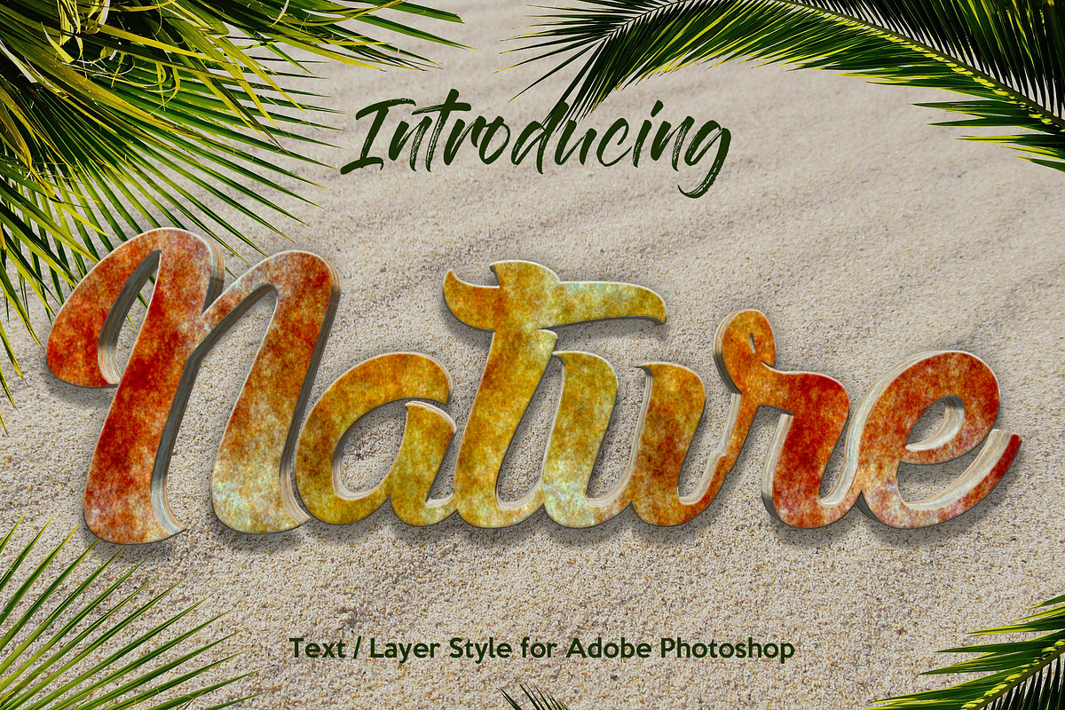 10 Natural Texture Text Effect, a Layer Style Add-On by Anomali Creatype (Photo 7 of 10)