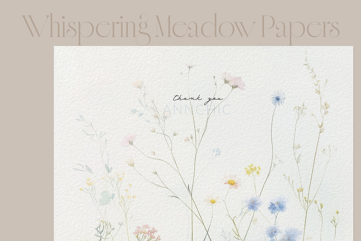 Wildflower Background Collection, a Background Graphic by Anna Sokol (Photo 4 of 7)