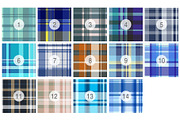 #272 Winter Check Patterns, a Pattern Graphic by Plaid4You (Thumbnail 2 of 5)