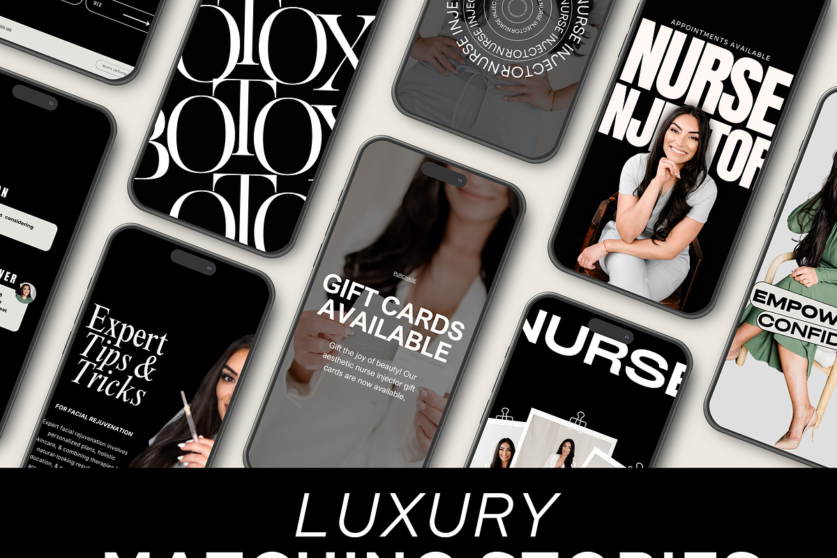Social Media CANVA Template Botox, a Social Media Template by Design Driven Media (Photo 3 of 8)