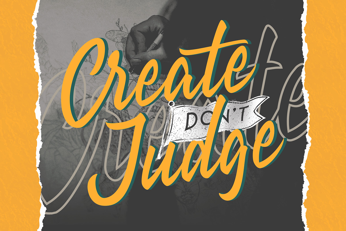 Math & Risk, a Script Font by Typia Nesia (Photo 3 of 9)