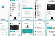 Payvo - Mobile Banking App UI Kit, an UI Kit Template by Kreatif Supply (Thumbnail 5 of 7)