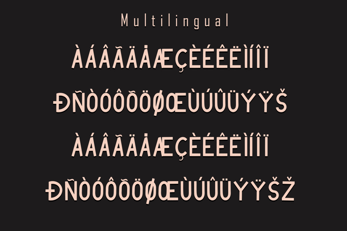 THROLL Modern Sans Serif, a Sans Serif Font by skiiller studio (Photo 7 of 8)