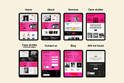 Squarespace website template, a Squarespace Template by Ciel Lumiere (Thumbnail 8 of 11)