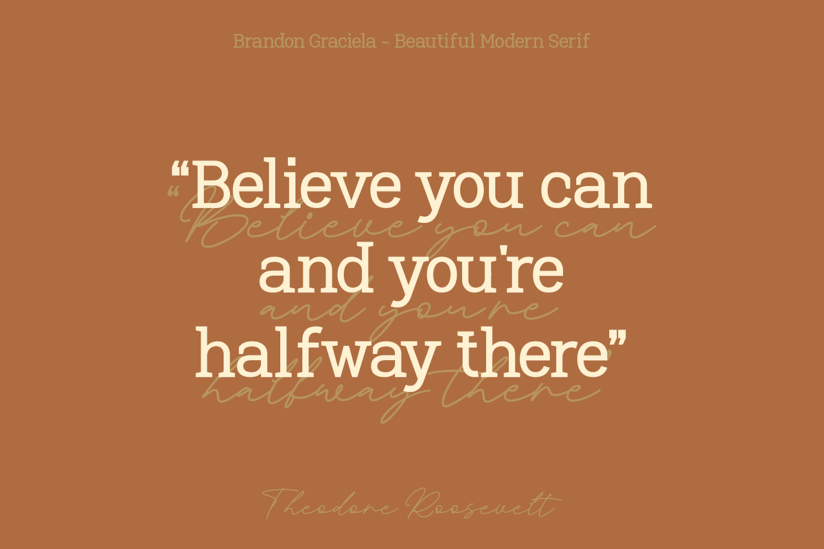 Brandon Graciela, a Serif Font by Creative Keelik (Photo 3 of 17)