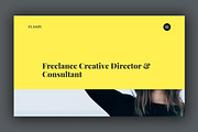 Flashy - Creative Personal (Sale), a HTML Template by Zeepfeed (Thumbnail 1 of 4)