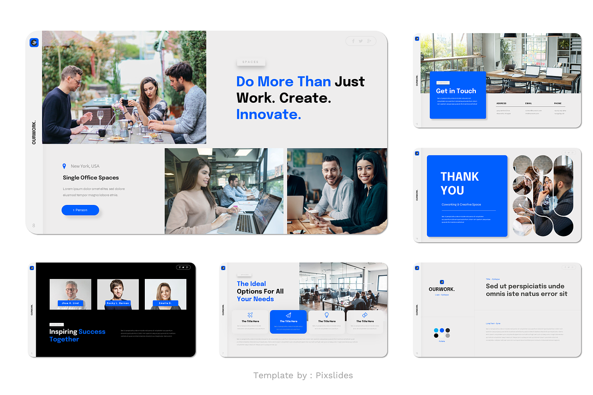 Coworking Space Keynote, a Presentation Template by Pixslides (Photo 6 of 6)