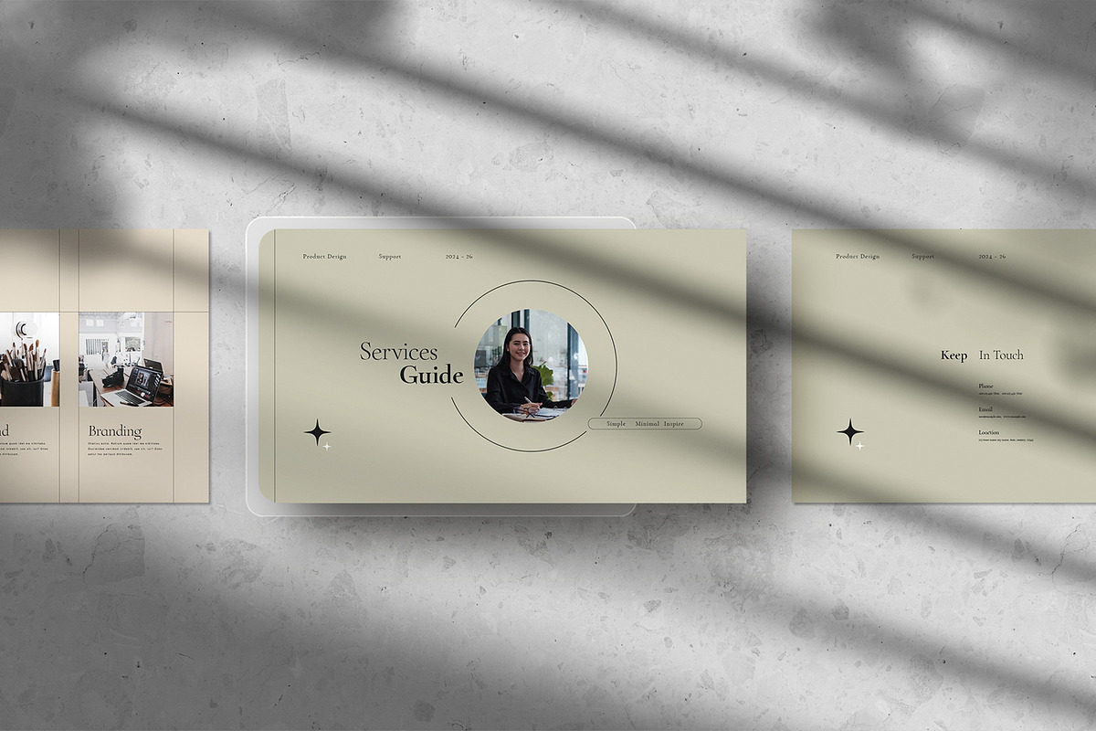 Service Guide Template, a Presentation Template by WhiteGraphic (Photo 7 of 7)