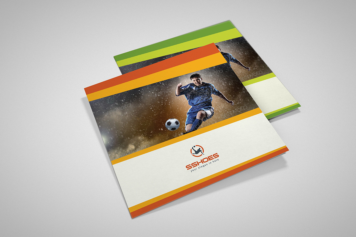 Square Sport Trifold Brochure, a Brochure Template by Dotnpix (Photo 4 of 7)