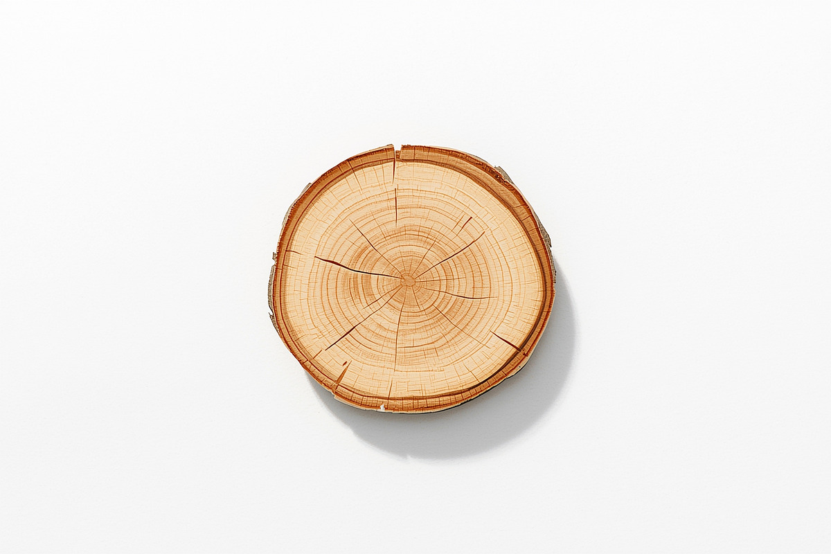 Rustic Wood Slice Vector Clipart Set, an Illustration by BIPLOB EXPERT (Photo 6 of 13)