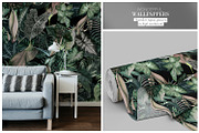 RainForest (Foliage Pattern), a Wallpaper Graphic by Luiz da Rolt Grathwohl (Thumbnail 2 of 7)