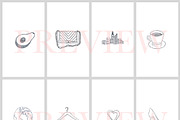 62 Instagram Story Icons Hand Drawn, a Social Media Template by Masters of Instagram (Thumbnail 4 of 9)
