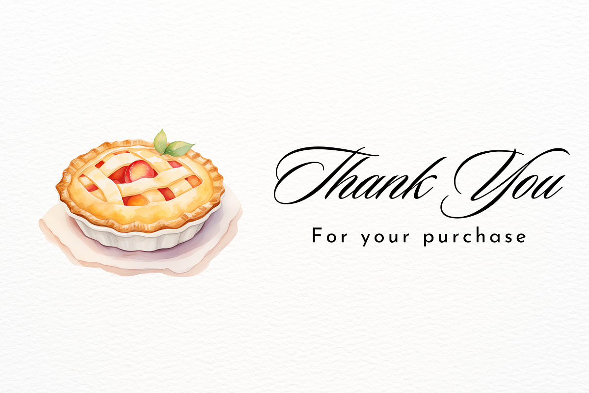 Delicious Pie Illustration, a Food Illustration by New-School-Wave (Photo 5 of 5)