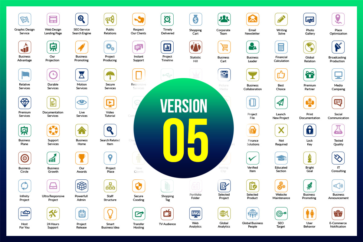 Business Icons Pack | Vector Icon, an Outline Icon by ContestDesign