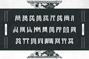 Arexa - Blackletter Logo Font, a Blackletter Font by Nirmana Visual (Thumbnail 8 of 11)