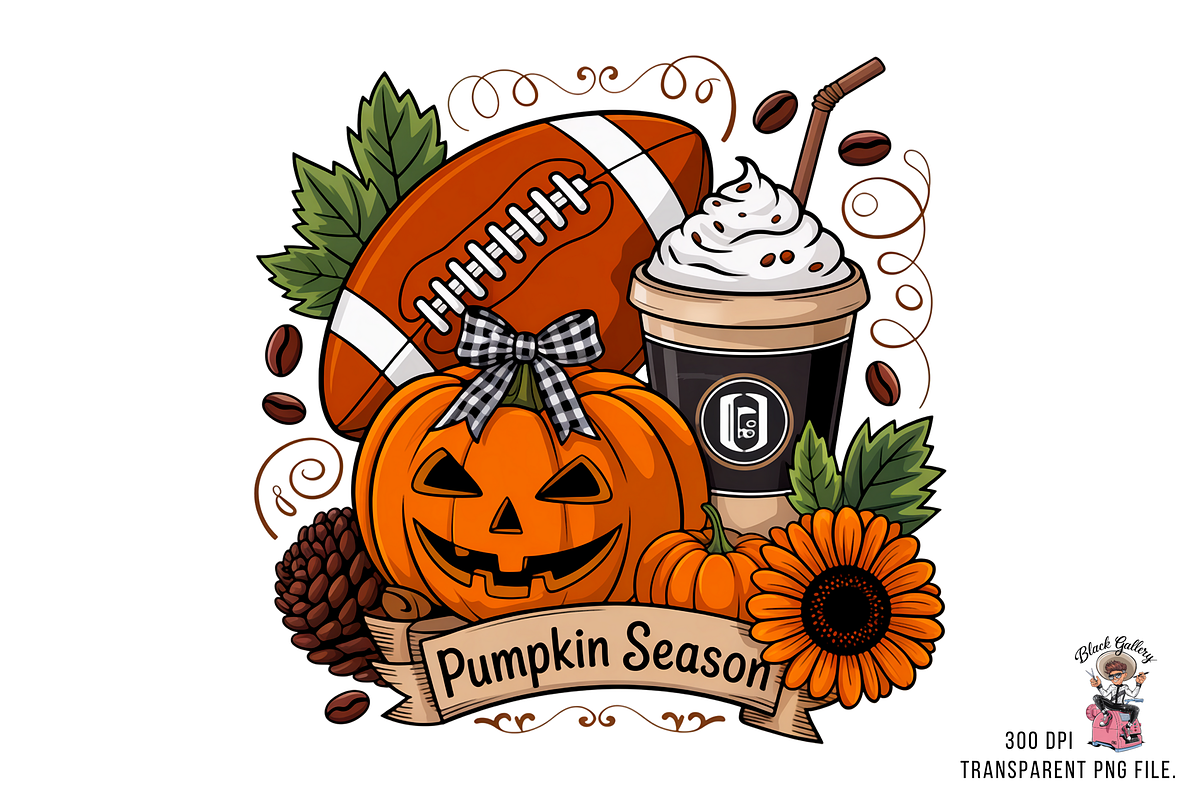 10 Fall Harvest, Autumn Decor PNG, an Illustration by Clipart Bloom (Photo 10 of 11)