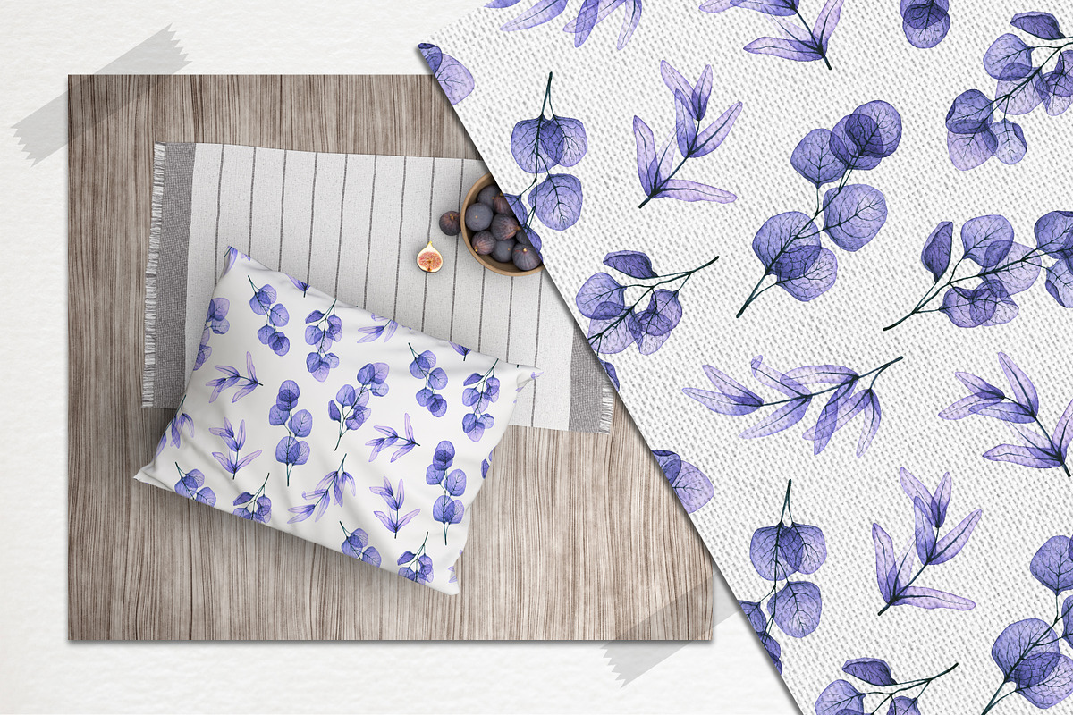 Transparent flora. Watercolor set, a Decorative Illustration by Ola_Vola (Photo 9 of 10)