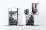 Steel Oil Lighter Mock-Up, a Product Mockup by DesignRushMarket (Thumbnail 8 of 8)