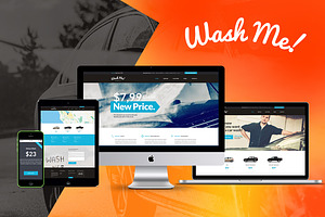 WashMe! - Car Wash & Repair Theme