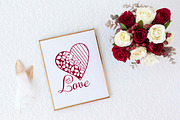 Fancy Hearts Dingbat Font, a Symbol Font by Digital Typeface Studio (Thumbnail 4 of 7)