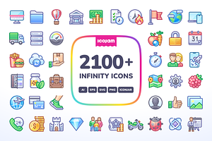 2100+ Infinity icons, an Icon by Icojam store
