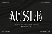 Ausle – Elegant Serif Font, a Font by Shakira Studio (Thumbnail 1 of 10)