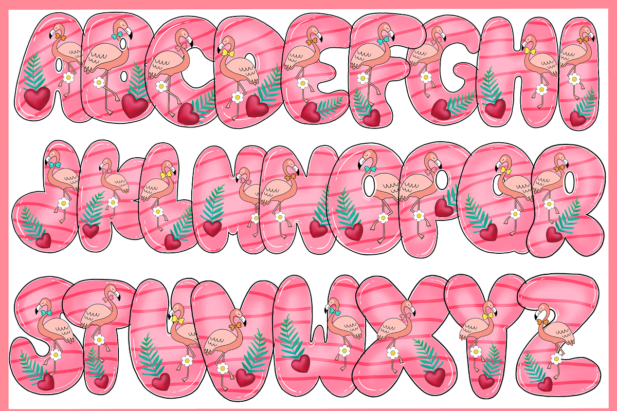 Spring-PNG fonts, a Symbol Font by It me digital art (Photo 2 of 5)