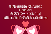 Thinking With Love Typeface, a Handwritten Font by Seemly Fonts (Thumbnail 6 of 6)