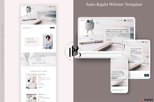 Business Coach Template for Kajabi, a Landing Page Template by Pastel Pixels Studio