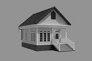 House Building - Type 1, an Architecture 3D Model by mrfauzi (Thumbnail 2 of 22)