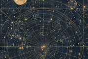Celestial Astrology Chart, a Background Graphic by Printable Treasure (Thumbnail 6 of 8)