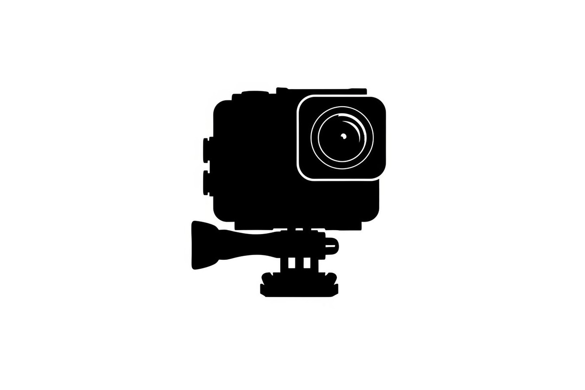 60 Action Camera Silhouette Icon, an Illustration by Artivon (Photo 11 of 61)