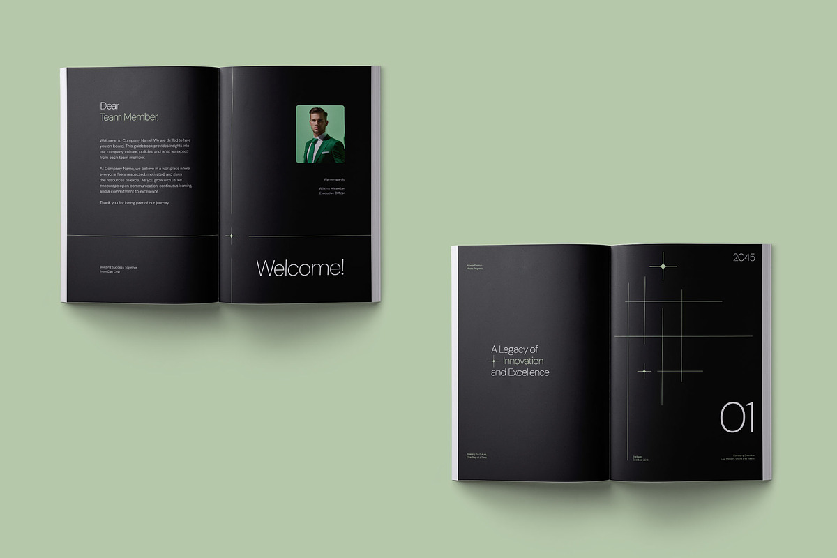 Employee Guidebook/Handbook Template preview 2