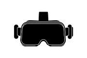 50 VR Goggles Headset Silhouette, an Illustration by yasushie (Thumbnail 51 of 51)