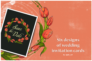 Wedding invitation cards