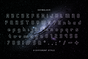 Skywalker - Futuristic, a Sans Serif Font by Noun Visual (Thumbnail 8 of 9)