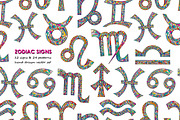 Zodiac signs collection, an Object Graphic by xgart (Thumbnail 1 of 9)