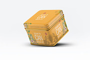 Tin Can Mock-Up, a Packaging Mockup by Se٧enStudio (Thumbnail 6 of 6)