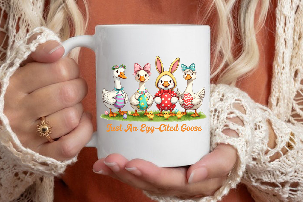 Just an Egg-Cited Goose Png, an Illustration by designcity5 (Photo 8 of 9)