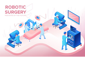 Robotic surgery operating, smart