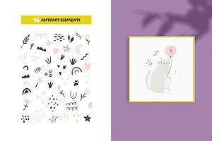 Funny Cats - Clipart Collection